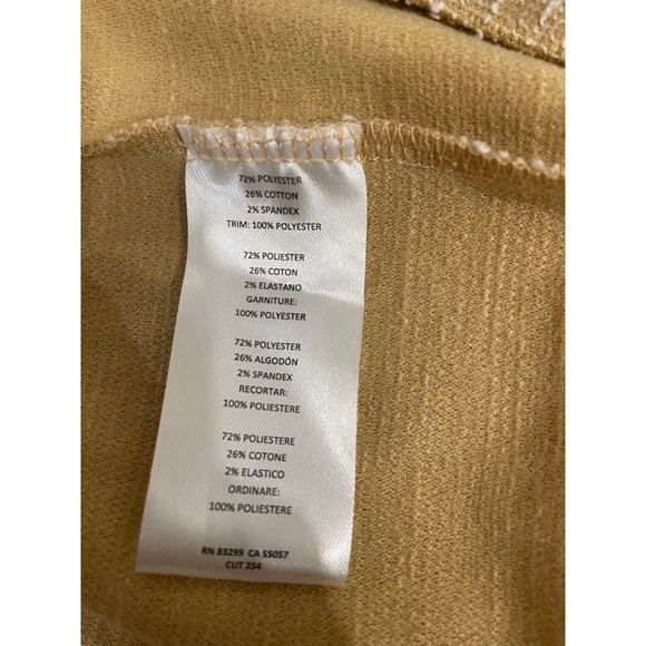 Isaac Mizrahi Stretch Knit Teed Boucle Long Open Cardigan Jacket Women Large - Picture 8 of 12